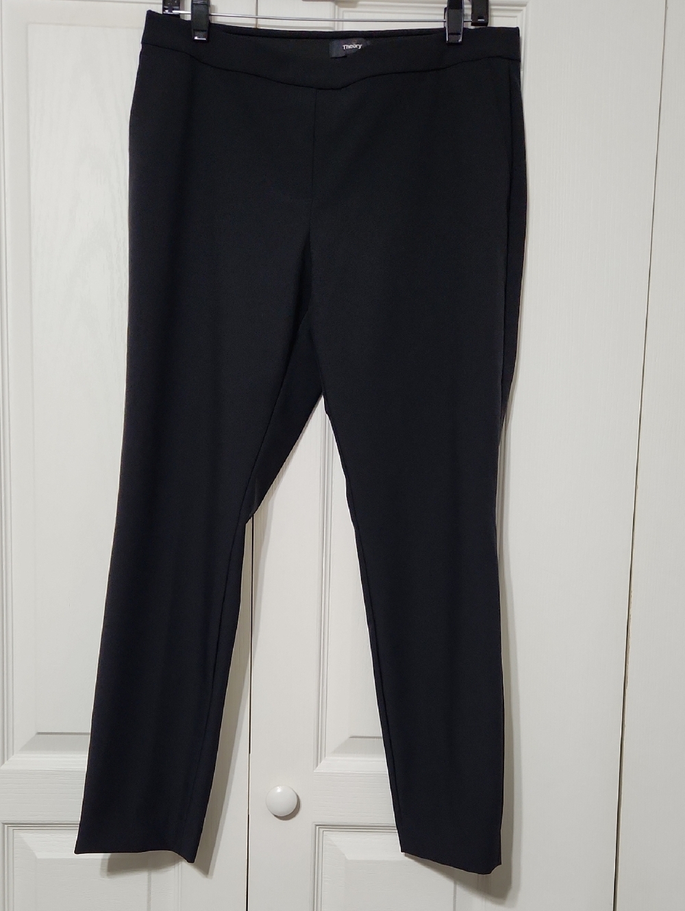 NWT Theory Thaniel Black Kenett Pants. Size 10 - Picture 7 of 12